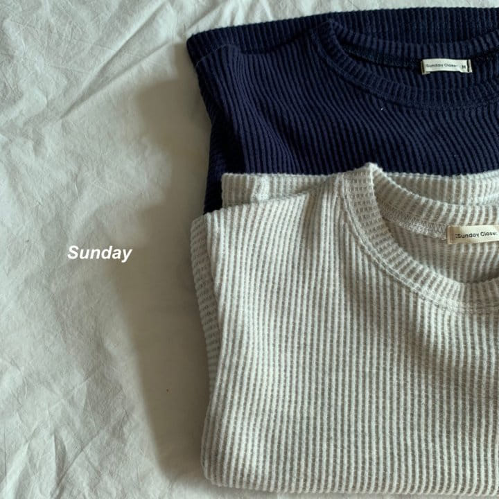 SUNDAY CLOSET - Korean Children Fashion - #Kfashion4kids - Waffle Patch Tee