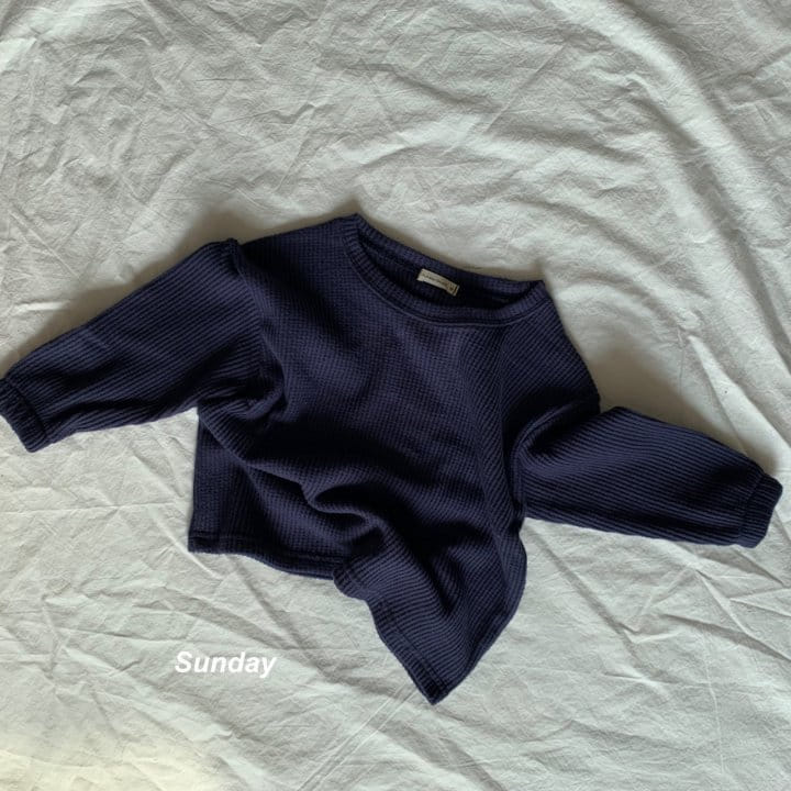 SUNDAY CLOSET - Korean Children Fashion - #Kfashion4kids - Waffle Patch Tee - 3