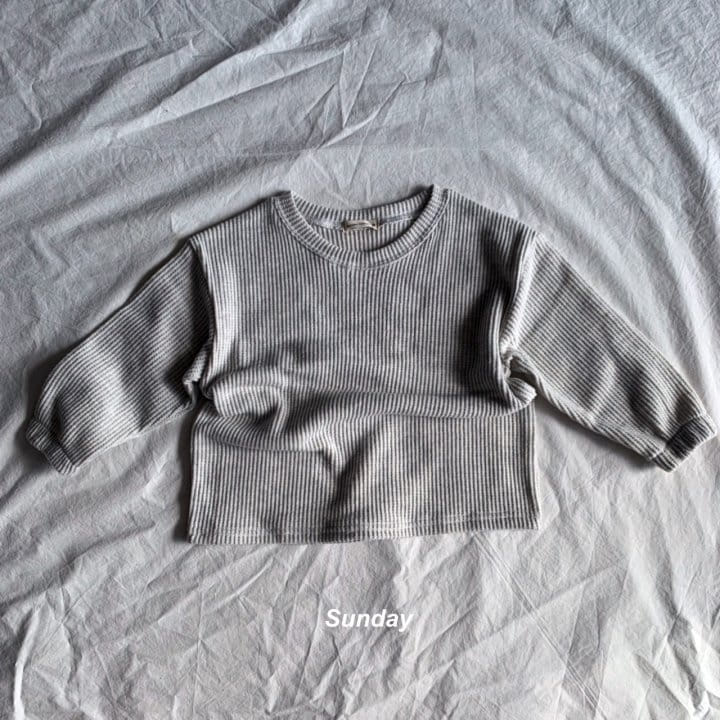 SUNDAY CLOSET - Korean Children Fashion - #Kfashion4kids - Waffle Patch Tee - 4