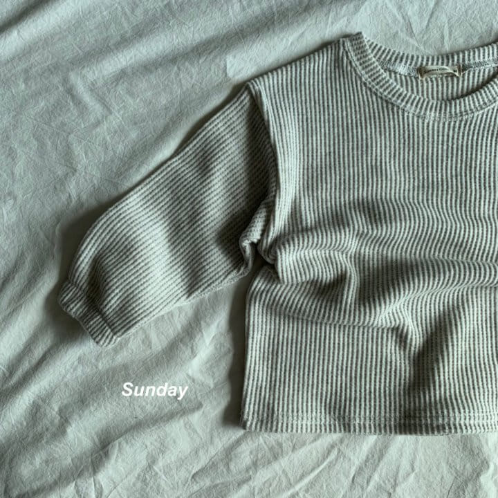 SUNDAY CLOSET - Korean Children Fashion - #Kfashion4kids - Waffle Patch Tee - 5