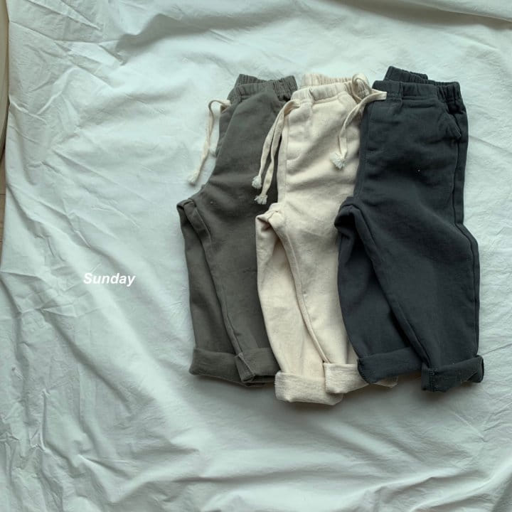 SUNDAY CLOSET - Korean Children Fashion - #Kfashion4kids - Daily Span Fleece Pants - 5