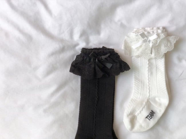 TEAMAND - Korean Children Fashion - #Kfashion4kids - Lace Knee Socks