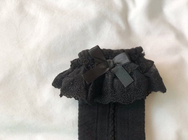 TEAMAND - Korean Children Fashion - #Kfashion4kids - Lace Knee Socks - 5