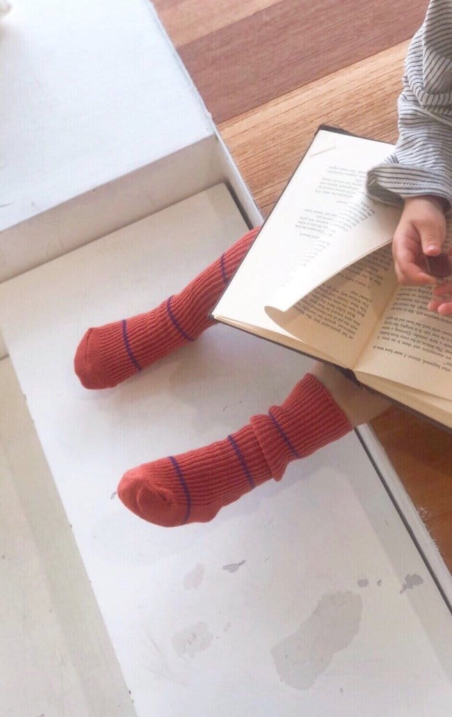 TEAMAND - Korean Children Fashion - #Kfashion4kids - Erje Knee Socks - 2