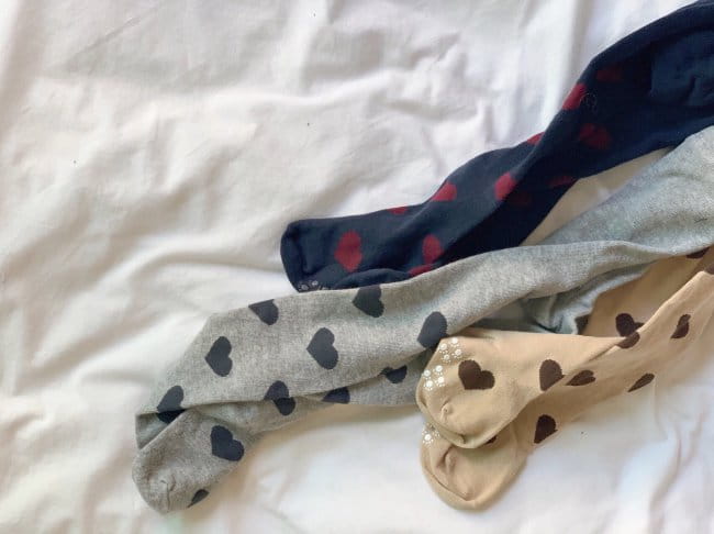 TEAMAND - Korean Children Fashion - #Kfashion4kids - Dark Heart Tights - 2
