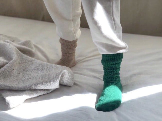 TEAMAND - Korean Children Fashion - #Kfashion4kids - Dark Loose Fit Socks [set of 5]
