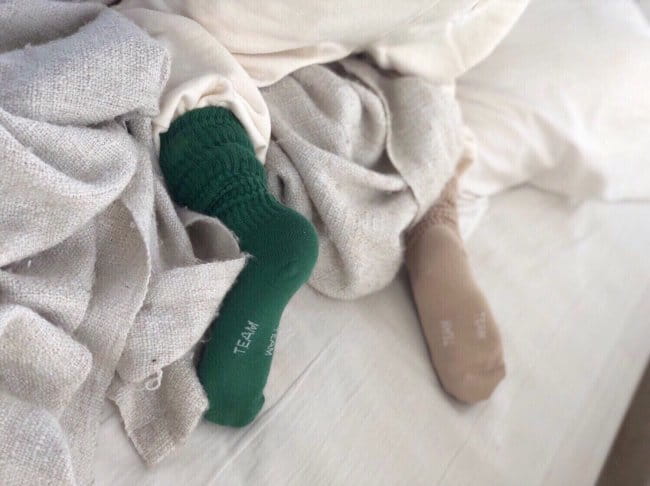 TEAMAND - Korean Children Fashion - #Kfashion4kids - Dark Loose Fit Socks [set of 5] - 2