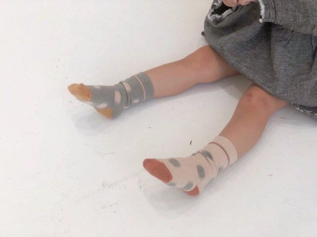 TEAMAND - Korean Children Fashion - #Kfashion4kids - Bread Socks [set of 3] - 3