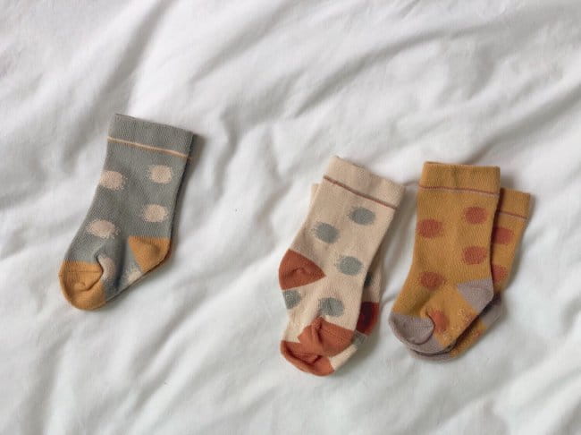 TEAMAND - Korean Children Fashion - #Kfashion4kids - Bread Socks [set of 3] - 6