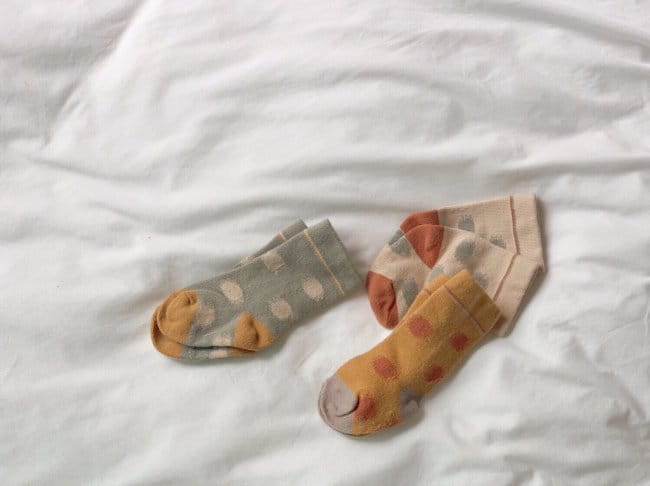 TEAMAND - Korean Children Fashion - #Kfashion4kids - Bread Socks [set of 3] - 7