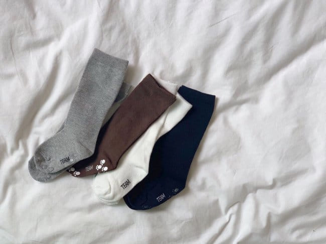 TEAMAND - Korean Children Fashion - #Kfashion4kids - Simple Knee Socks - 5