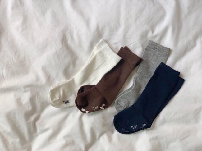 TEAMAND - Korean Children Fashion - #Kfashion4kids - Simple Knee Socks - 7