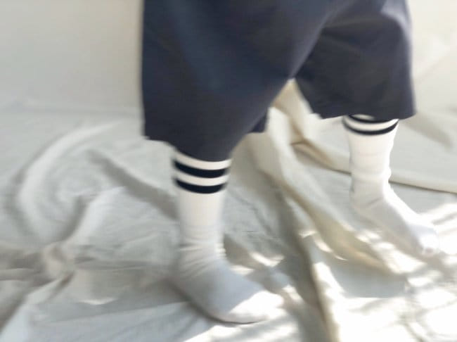 TEAMAND - Korean Children Fashion - #Kfashion4kids - 3 Stripes Knee Socks - 8