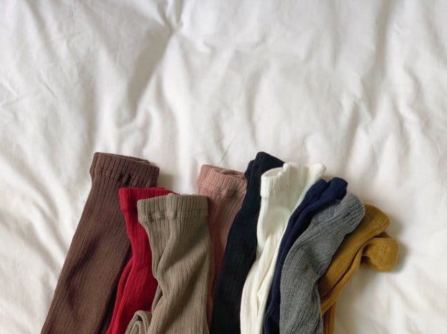 TEAMAND - Korean Children Fashion - #Kfashion4kids - Essential Rib Tights - 6