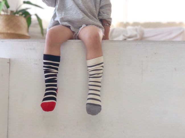TEAMAND - Korean Children Fashion - #Kfashion4kids - Papillon Knee Socks