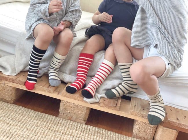 TEAMAND - Korean Children Fashion - #Kfashion4kids - Papillon Knee Socks - 2