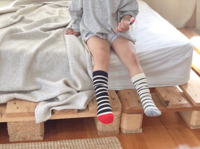TEAMAND - Korean Children Fashion - #Kfashion4kids - Papillon Knee Socks - 3
