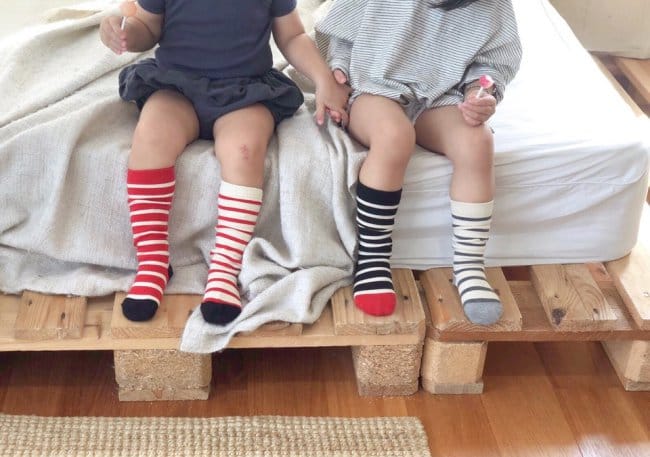 TEAMAND - Korean Children Fashion - #Kfashion4kids - Papillon Knee Socks - 4