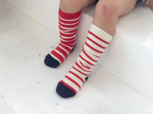 TEAMAND - Korean Children Fashion - #Kfashion4kids - Papillon Knee Socks - 5