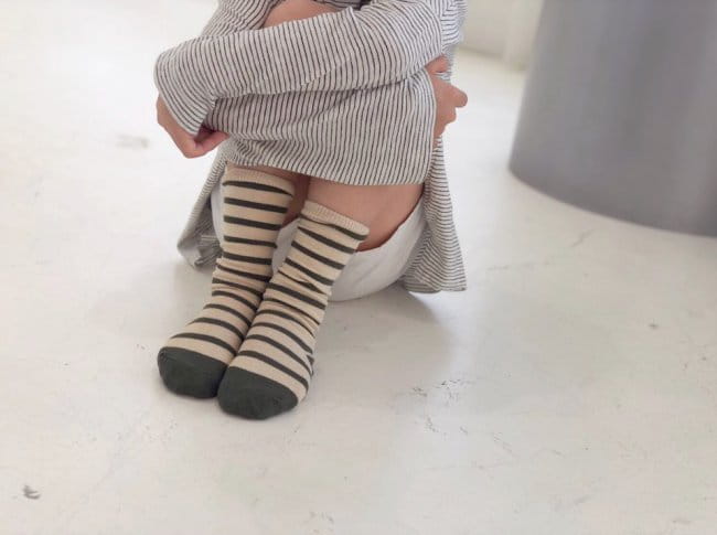 TEAMAND - Korean Children Fashion - #Kfashion4kids - Papillon Knee Socks - 6