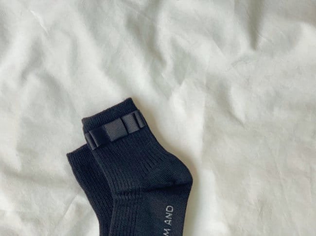 TEAMAND - Korean Children Fashion - #Kfashion4kids - Ribbon Rib Socks - 5