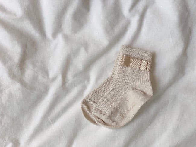 TEAMAND - Korean Children Fashion - #Kfashion4kids - Ribbon Rib Socks - 6