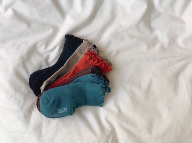 TEAMAND - Korean Children Fashion - #Kfashion4kids - Dark Socks [set of 5] - 2