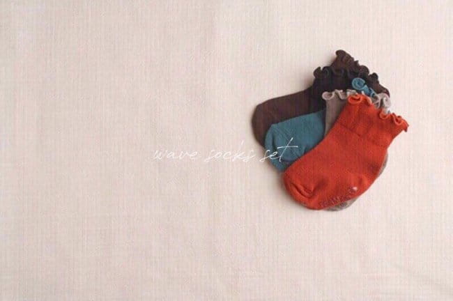 TEAMAND - Korean Children Fashion - #Kfashion4kids - Dark Socks [set of 5] - 5