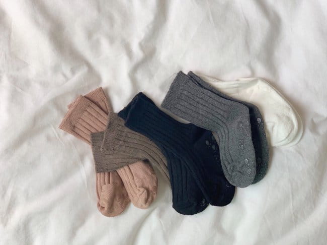 TEAMAND - Korean Children Fashion - #Kfashion4kids - Mont Blanc Socks [set of 5] - 3