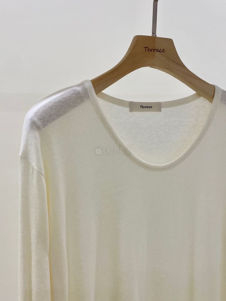 TERRACE - Korean Children Fashion - #Kfashion4kids - U Neck Long Sleeves Tee - 11