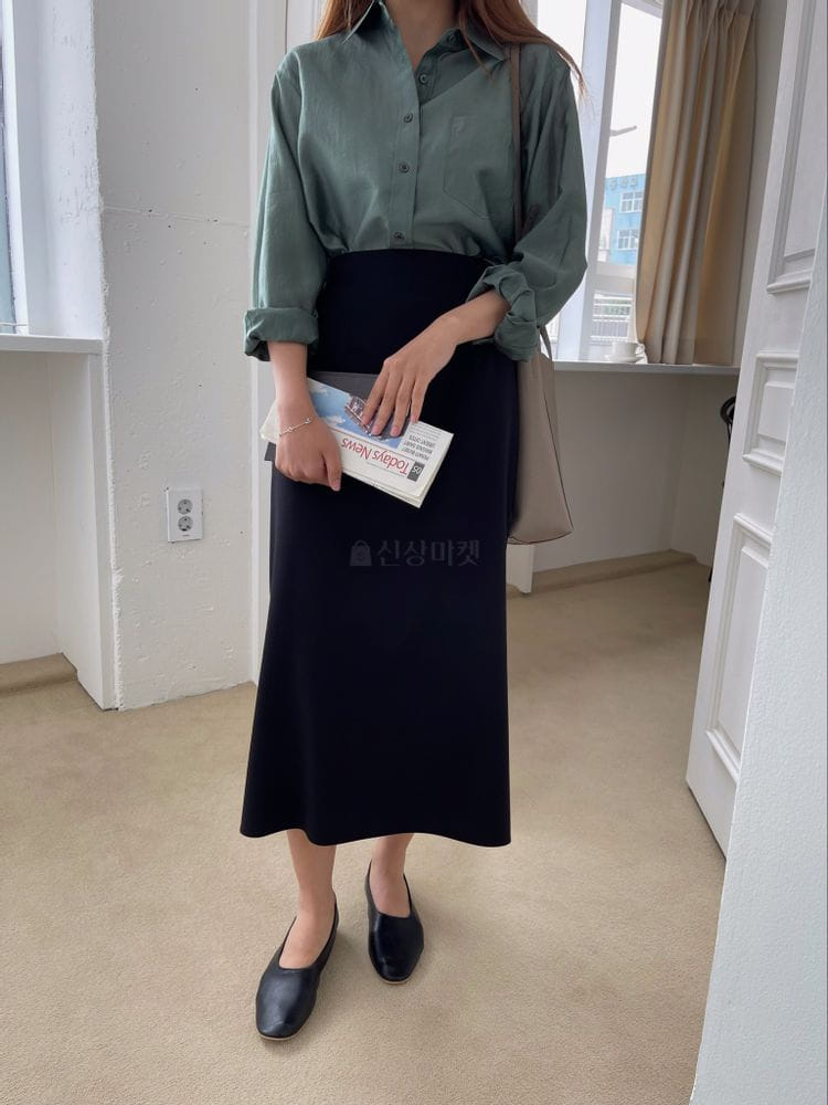 TERRACE - Korean Children Fashion - #Kfashion4kids - Slit Skirt - 2