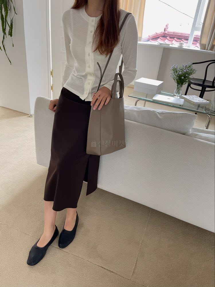 TERRACE - Korean Children Fashion - #Kfashion4kids - Slit Skirt - 3