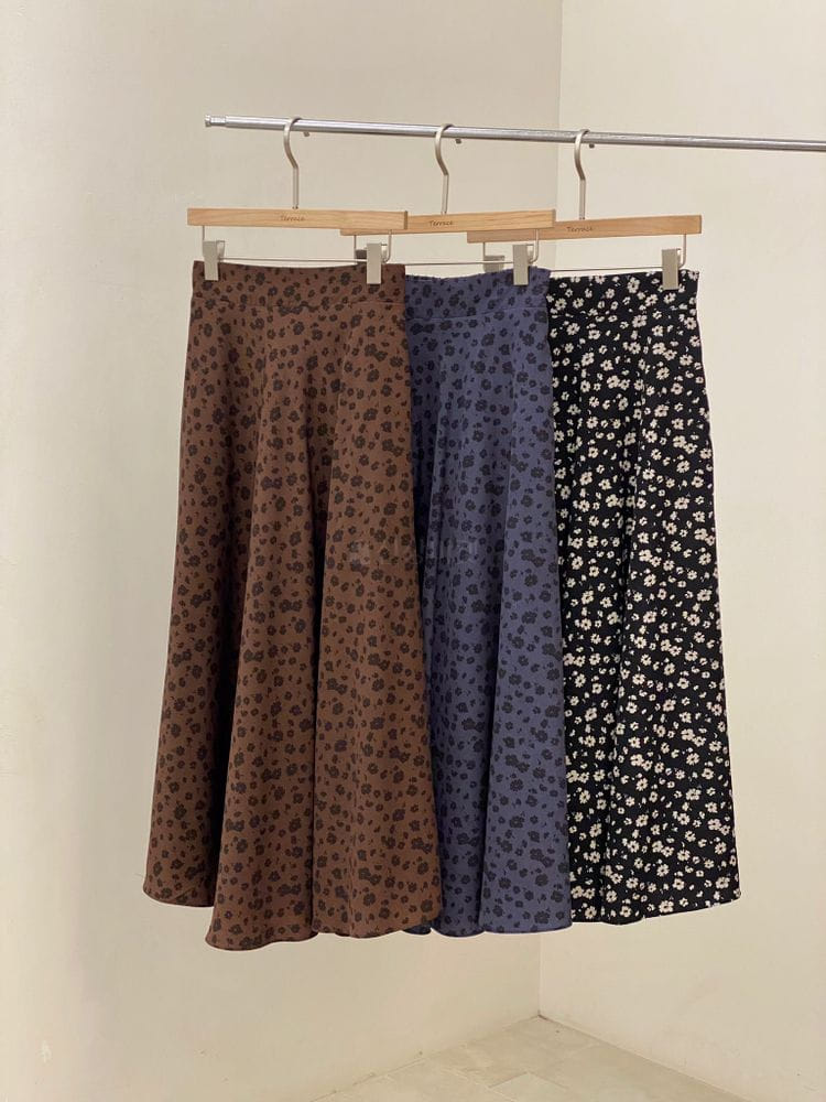 TERRACE - Korean Children Fashion - #Kfashion4kids - Small Flower Skirt - 6