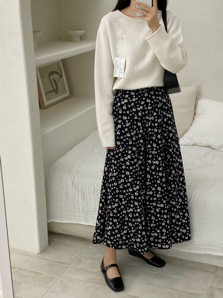 TERRACE - Korean Children Fashion - #Kfashion4kids - Small Flower Skirt - 9