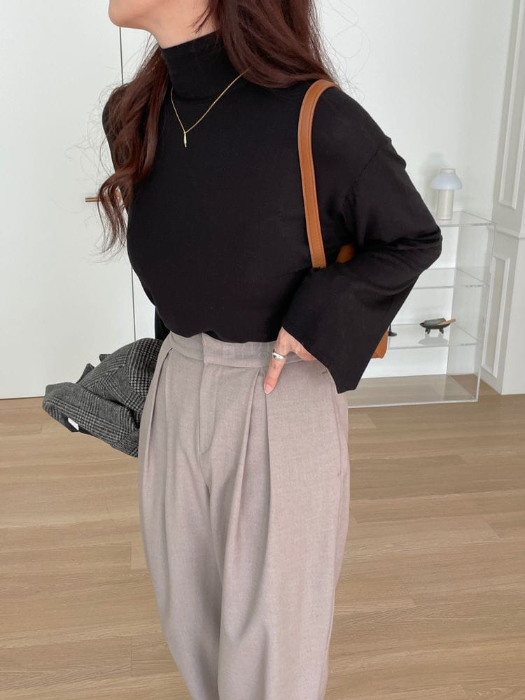 TERRACE - Korean Children Fashion - #Kfashion4kids - Bootscut Wool Pants
