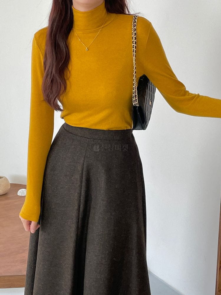 TERRACE - Korean Children Fashion - #Kfashion4kids - Wool Turtleneck Tee - 3