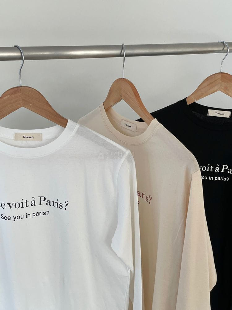 TERRACE - Korean Children Fashion - #Kfashion4kids - Paris Long Tee - 3