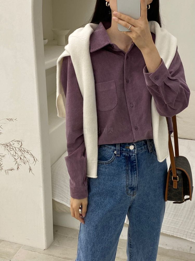 TERRACE - Korean Children Fashion - #Kfashion4kids - Rib Shirt