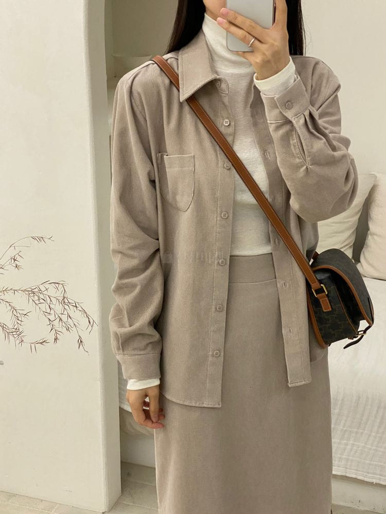 TERRACE - Korean Children Fashion - #Kfashion4kids - Rib Shirt - 2