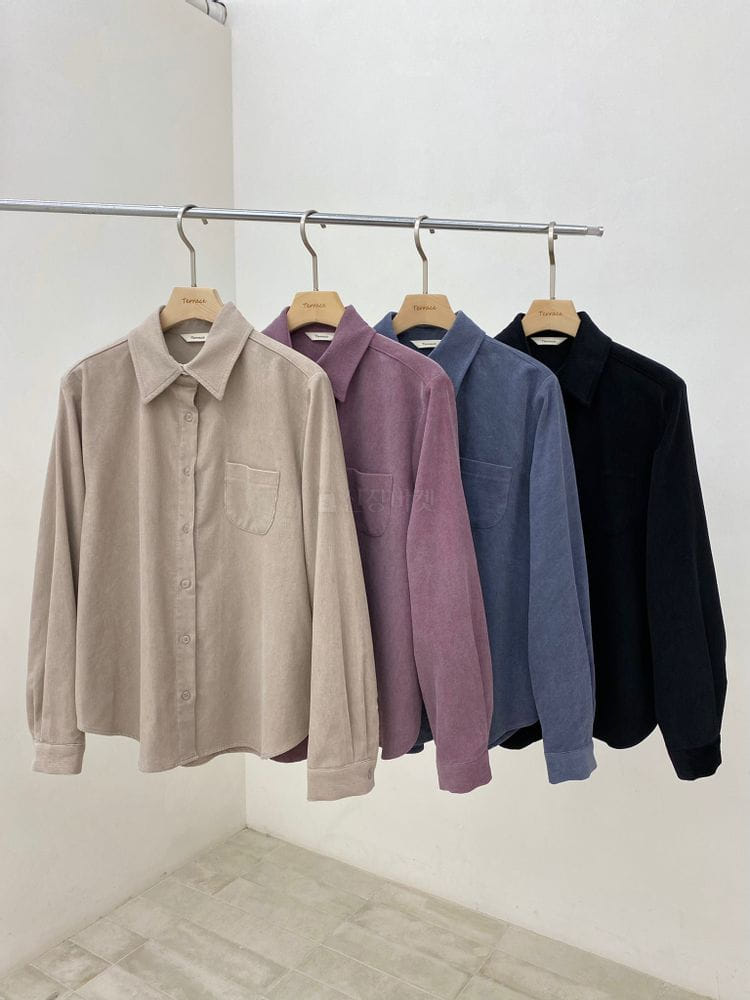 TERRACE - Korean Children Fashion - #Kfashion4kids - Rib Shirt - 3