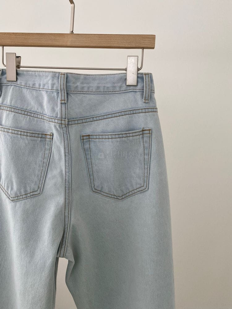 TERRACE - Korean Children Fashion - #Kfashion4kids - Straight Jeans - 8