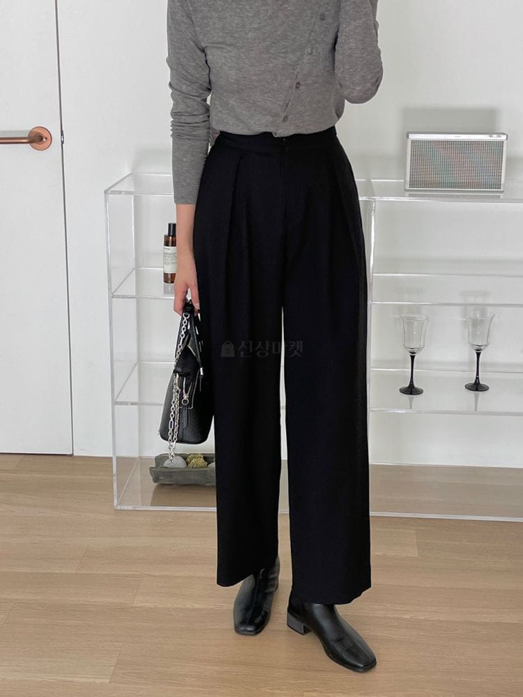 TERRACE - Korean Children Fashion - #Kfashion4kids - Wool Wrinkle Pants - 2