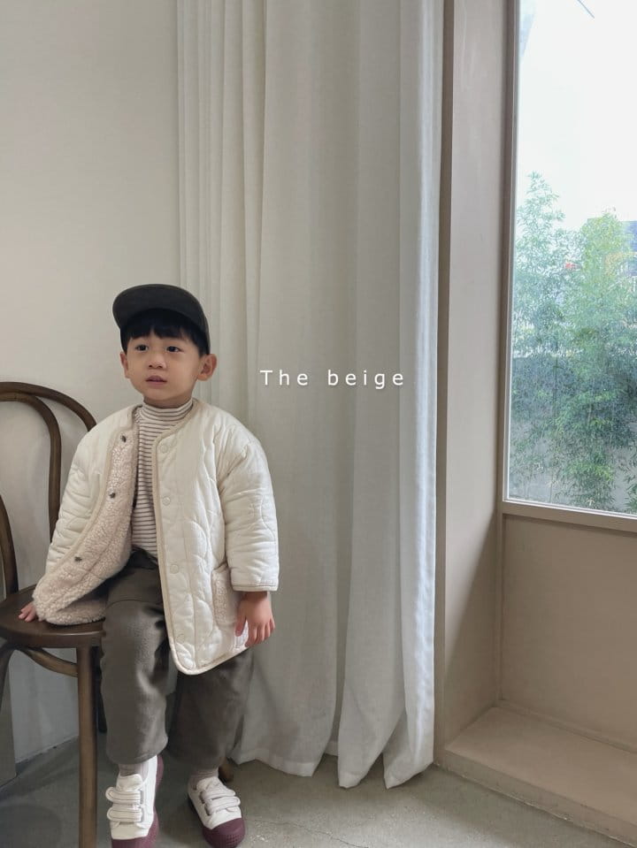 THE BEIGE - Korean Children Fashion - #Kfashion4kids - Quilting Reversible Jumper - 12