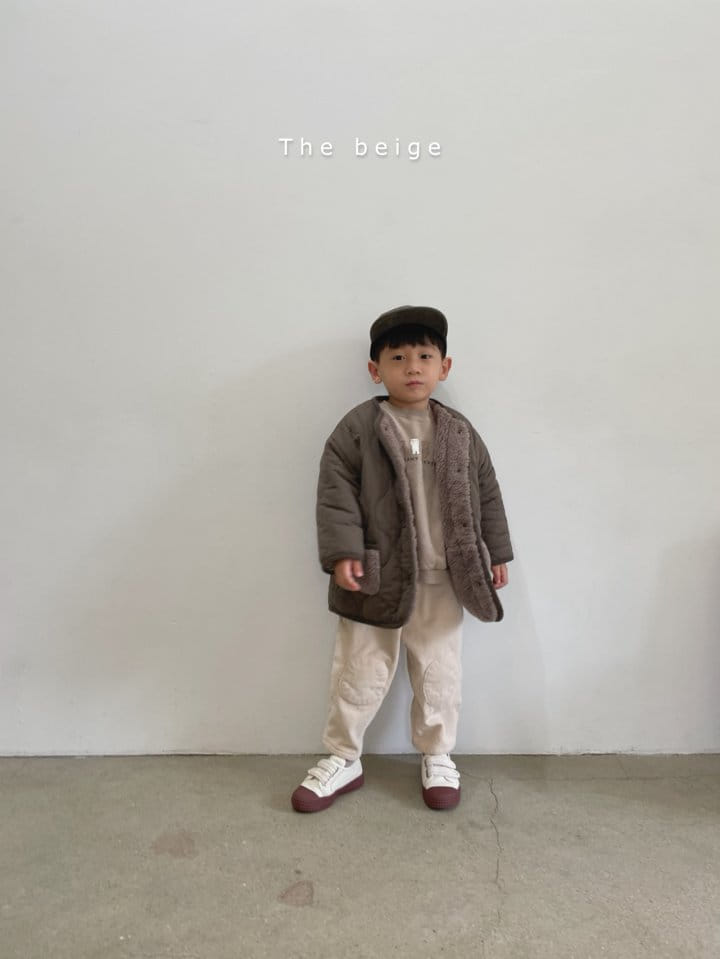 THE BEIGE - Korean Children Fashion - #Kfashion4kids - Quilting Reversible Jumper - 3