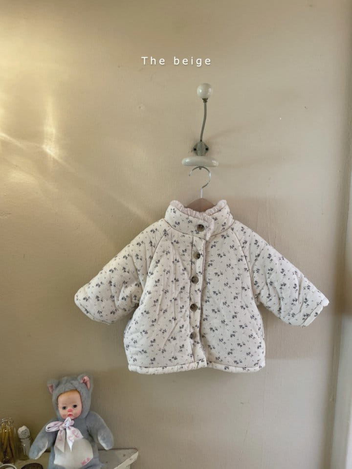 THE BEIGE - Korean Children Fashion - #Kfashion4kids - Flower Paint Jacket - 2