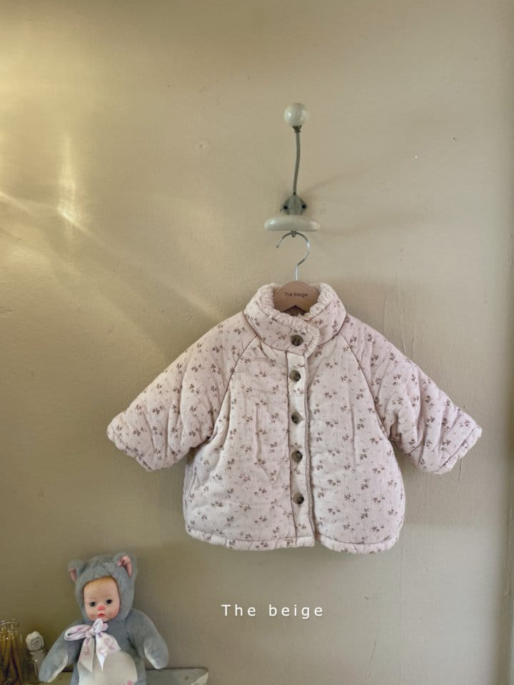 THE BEIGE - Korean Children Fashion - #Kfashion4kids - Flower Paint Jacket - 3