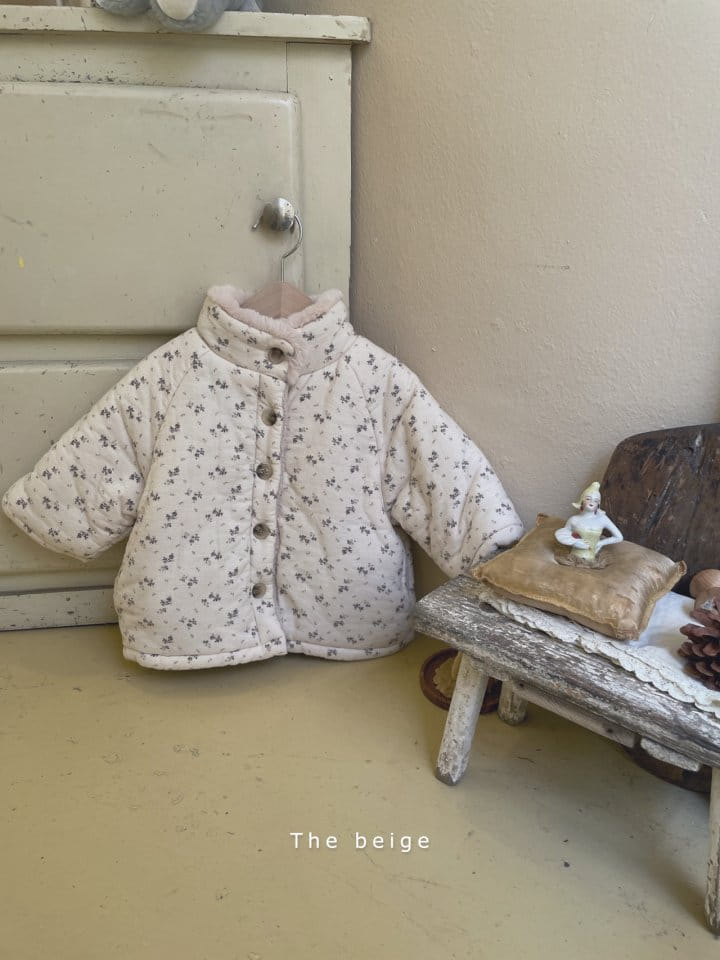 THE BEIGE - Korean Children Fashion - #Kfashion4kids - Flower Paint Jacket - 5