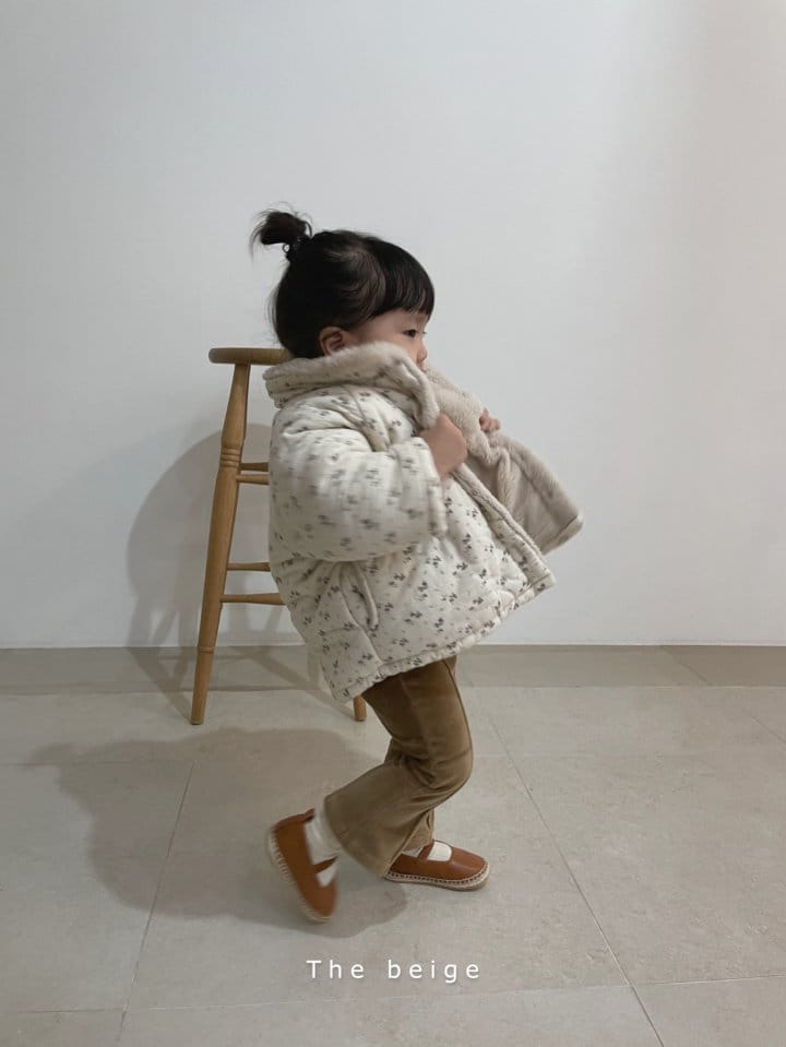 THE BEIGE - Korean Children Fashion - #Kfashion4kids - Flower Paint Jacket - 7