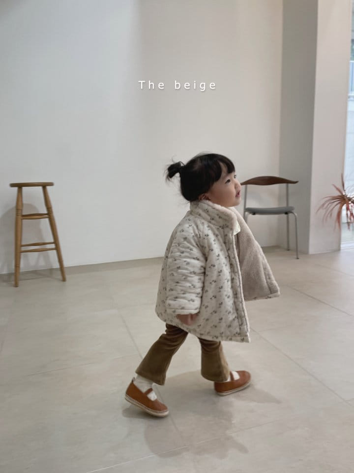 THE BEIGE - Korean Children Fashion - #Kfashion4kids - Flower Paint Jacket - 8