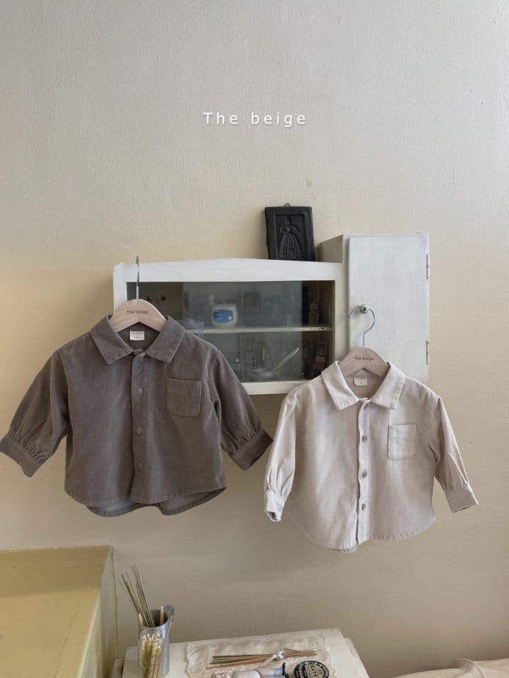 THE BEIGE - Korean Children Fashion - #Kfashion4kids - Rib Shirt